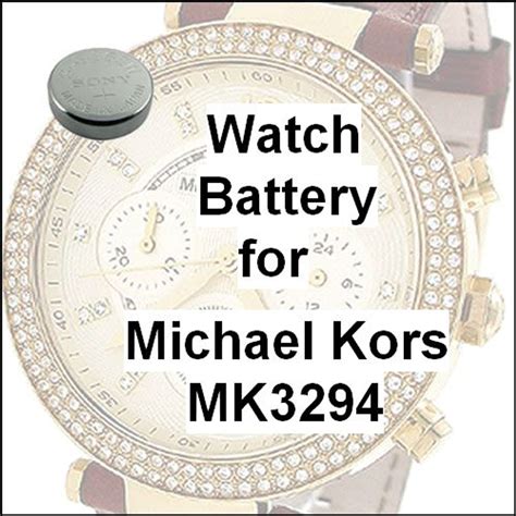 how much is a battery for a michael kors watch|Michael Kors Watch batteries replacement.